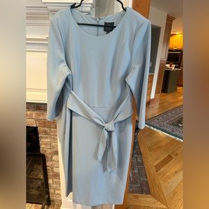 Adrianna Papell tie waist sheath dress women’s size 16
